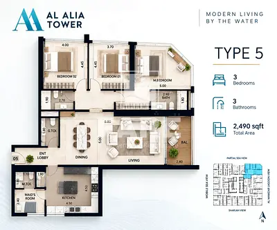 Full Sea View | First Row | High Floor