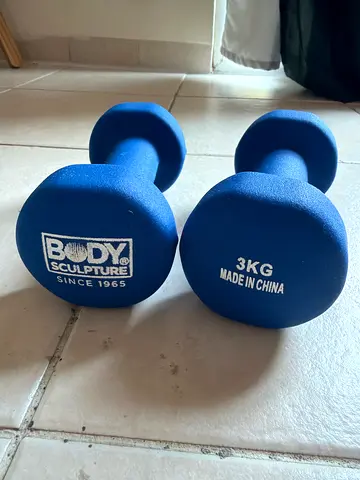 Body sculpture dumbbells 3kg