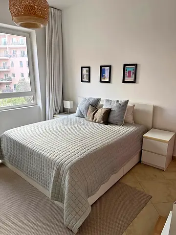 Ikea king size bed with mattress and storage drawers