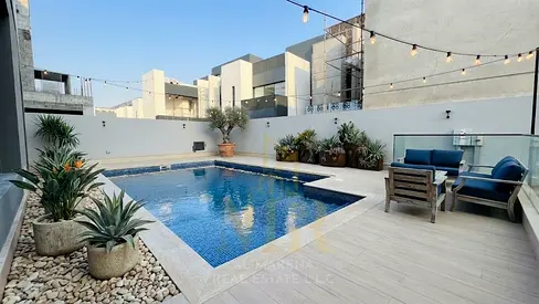 Luxury corner villa for sale in Al Zorah | 5 master bedrooms with a private pool, offered at an exceptional price. An outstanding real estate opportun