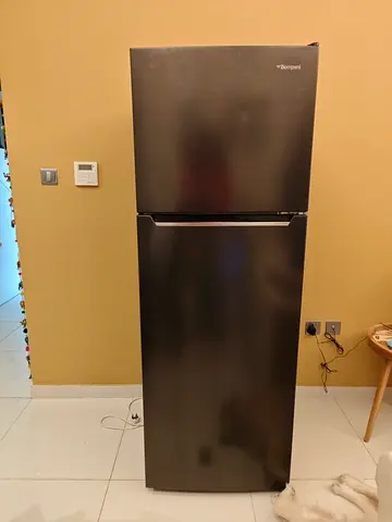 Bompani 265L Top Freezer Refrigerator - Dark Steel, Good Condition
