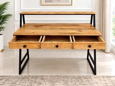 Solid Wood Office Desk / Study Table for Sale