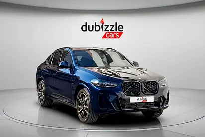 AED 3267/month | 2025 BMW X4 xDrive30i M Sport | GCC Specs | Ref#538218