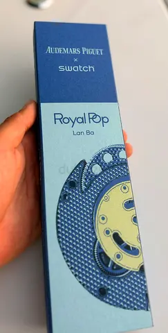 AP x Swatch ROYAL POP “Lan Ba” - Brand New & Unworn