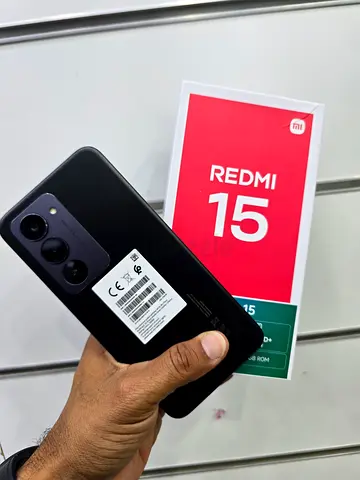 Redmi 15 WITH BOX 16Gb Ram 256Gb storage Dual physical Sim 7000mah battery new just activated