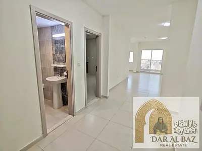 3-bedroom apartment with a living room for annual rent Located in Al Majaz 2 First-time occupancy (brand new) New building Includes a master bedroom 3