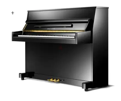 Pearl River UP109D Upright Piano - Black