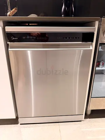 Midea Stainless Steel Dishwasher - Excellent Condition