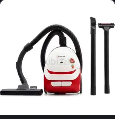 Compact Canister Vacuum Cleaner with Accessories - Good Condition