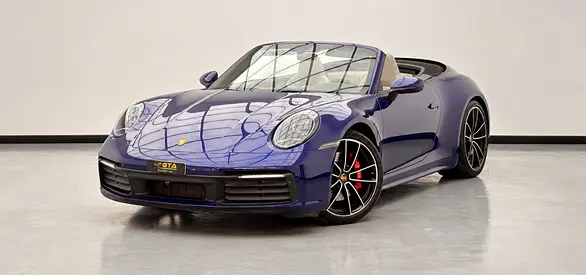 2020 Porsche 911 Carrera S Cabriolet, June/2027 Porsche Warranty, Full Porsche Service History, GCC