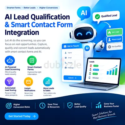 AI Lead Qualification & Smart Contact Form Integration