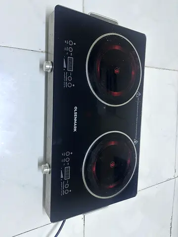 Olsenmark Double Hot Plate Electric Cooker - Used, Working