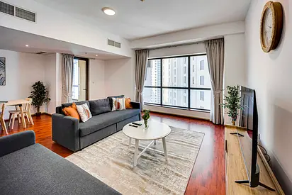 Special Offer: Cozy 24 floor 2 BD in Bahar JBR
