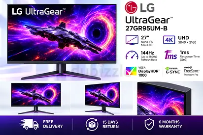Lg monitor 27inch MiniLED UHD NANO IPS 16:9