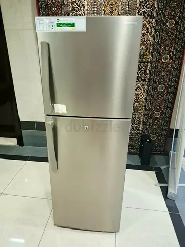 Silver Top-Freezer Refrigerator - Good Working Condition