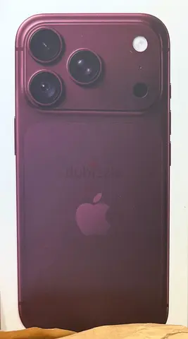Apple iPhone 18 Pro Burgundy 256 GB GCC