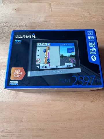 Garmin nüvi 2597LM Sat Nav GPS – Lifetime Maps – Boxed – Excellent Condition