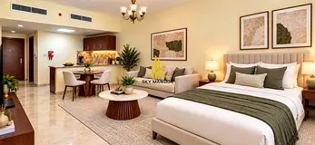 Furnished Studio | Al Safeer Tower 2 | Balcony | Prime Location