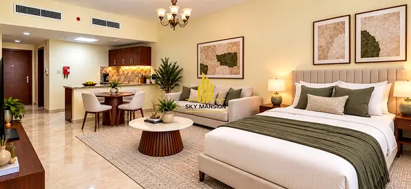 Furnished Studio | Al Safeer Tower 2 | Balcony | Prime Location
