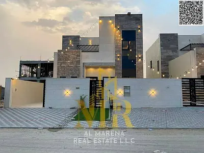 Modern two-story villa with a roof terrace for sale in the Al Helio 2 area—an exceptional deal, wit