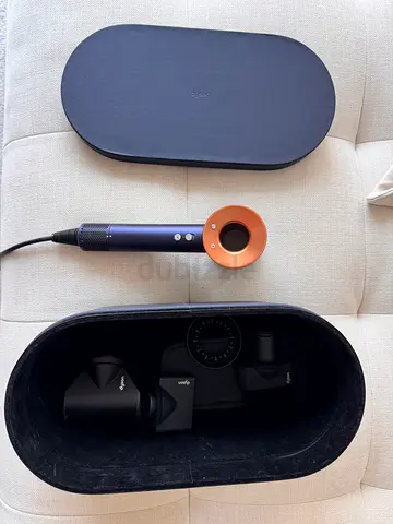 Dyson Supersonic Hair Dryer – Prussian Blue/Copper, with Case & Attachments
