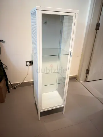 Slim white wardrobe/armoire - good condition