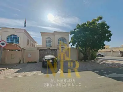 Corner villa for sale in Al Rawda 3, price includes electricity, water, and air conditioning. Freeh
