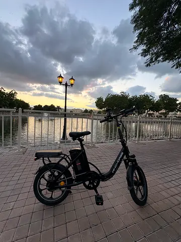 Foldable electric bike with battery - good condition