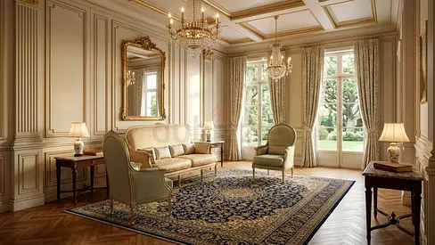 Arabic Style Living Room Sofa – 3+1+1 seater set. Stylish look and comfortable seating for your fam