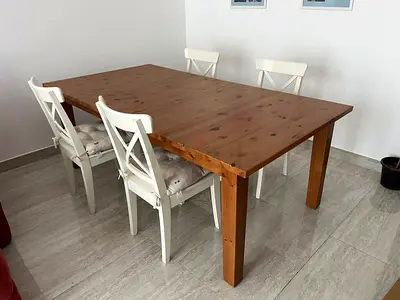 Table and chairs