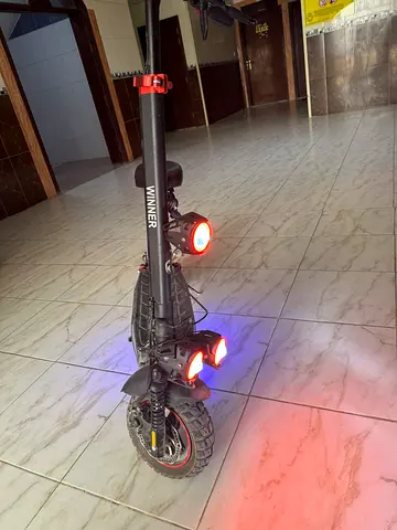 Electric Scooter with 3 Lights and Charging (70 KM Speed)- Excellent Condition