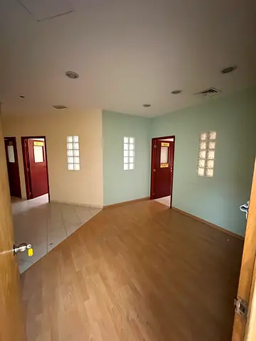 Partitioned Commercial Office for Annual Rent in Al Majaz 1, Sharjah | 1345 Sq. Ft. | Kitchen | Bat
