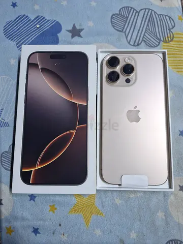 iPhone 16 Pro max 256GB desert titanium Bh 97% TDRA.