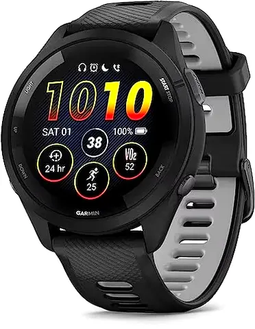 Garmin Forerunner-style Smartwatch — Black, NEW
