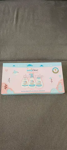 Baby Dove Baby Care Gift Set - New, Gentle Bath & Lotion Trio