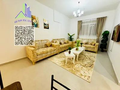 غرفة وصالة  -  ايجار شهري  -  شامل  --  مفروشة - فرش جديد