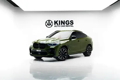 Rent BMW X6M Competition 2021 in Dubai