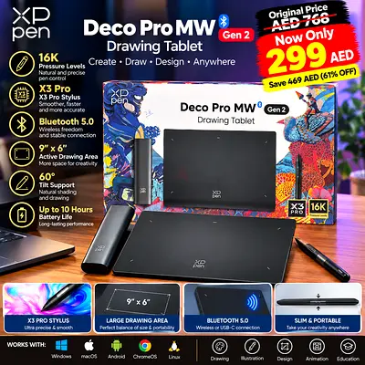 XP-PEN DECO PRO MW GEN 2