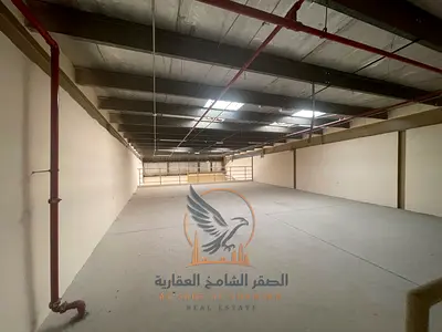Spacious 3000 Sqft Warehouse with Mezzanine in Al Jurf Industrial Area on Main Road Suitable for All Business Activities