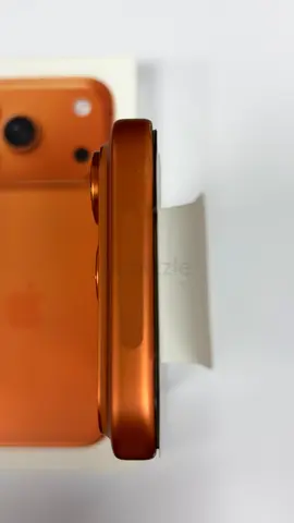 iPhone 17 pro in Orange - Good Condition, Minor Wear on Side