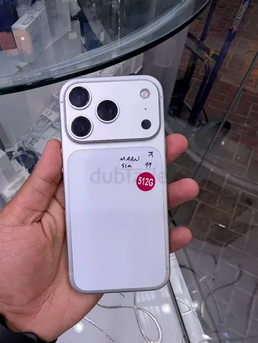 Iphone 17 Pro 512GB 99% SIM CARD SILVER