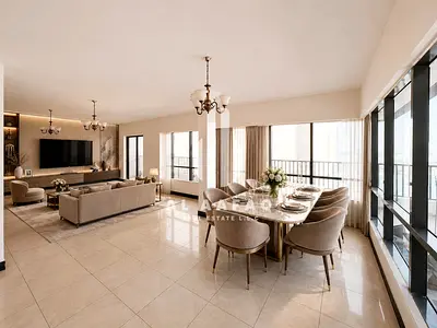 Spacious 3BHK Duplex | Sea View | Master bedroom | Parking free