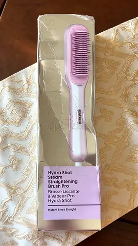 Hydra Shot Steam Straightening Brush Pro Sleek Hair, Effortlessly