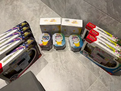 Pokemon 30th variety of items please see description have more than pictured