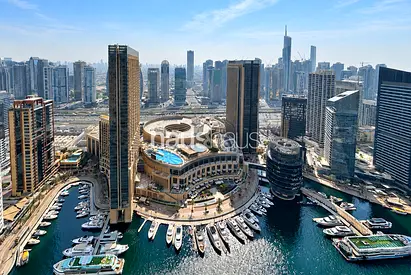 Marina View | 3 Bed+ Maid Room I Unfurnished