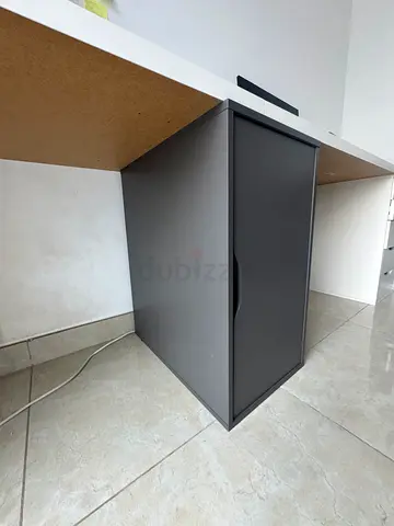 Simple grey cupboard - good condition
