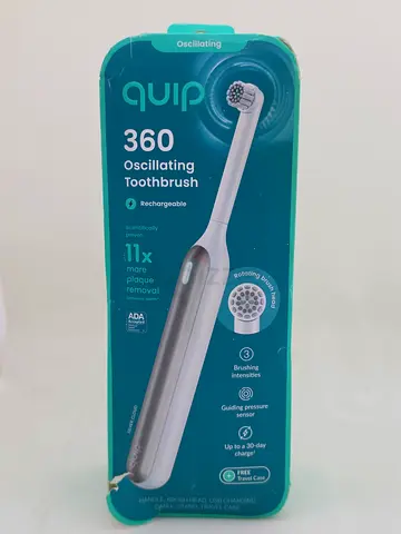Quip 360 Oscillating Electric Toothbrush - New in Box