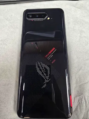 ASUS ROG Phone 5 (Black) - Good Condition, Dual Rear Cameras