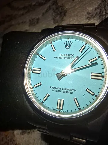Tiffany blue 41mm high quality copy 18k white gold