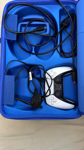 Sony PS5 DualSense Controller with Carry Case and Cables - Good Condition